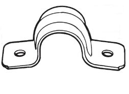 Rigid Two Hole Strap