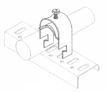 One Piece Cable Clamp(U clamp)