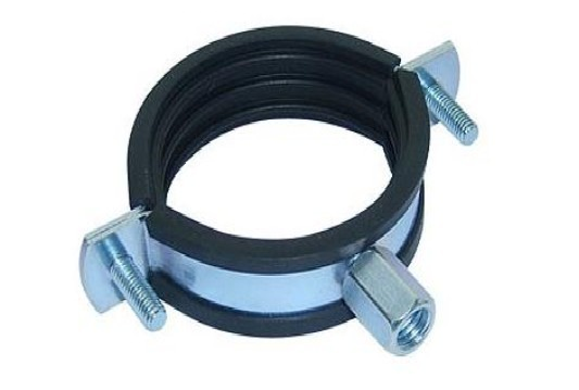 M8+M10 Pipe Clamp with EPDM