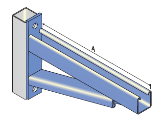 Strut Bracket With Brace