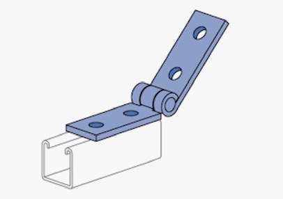 Four hole hinge