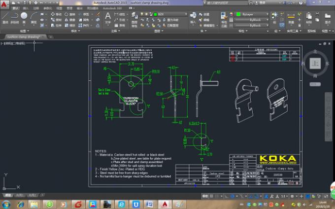 Shanghai KOKA Industrial Co., Ltd. lnea de produccin de fbrica 2